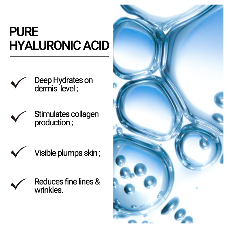 Anti-Aging Skin Care Set with Hyaluronic Acid Glycerin and Collagen Face Cream and Serum Moisturizer
