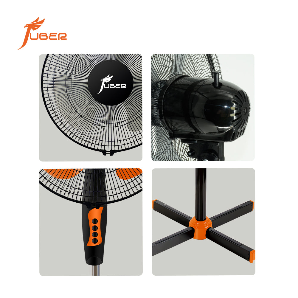The Most Effective Electric Floor Stand Fan 16 Inch 18 Inch Oscillating Pedestal Fans 45 Watt With 5 As Blades