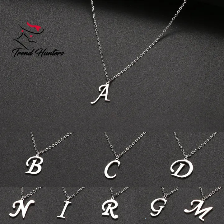 A to Z Alphabet Necklace,Locket,Pendants Gift for Boys Girls/Women