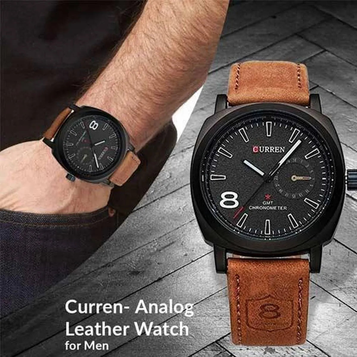 Branded Watch for Men and Boys New Design 2023 - 8 Number Classic Watches for Mens