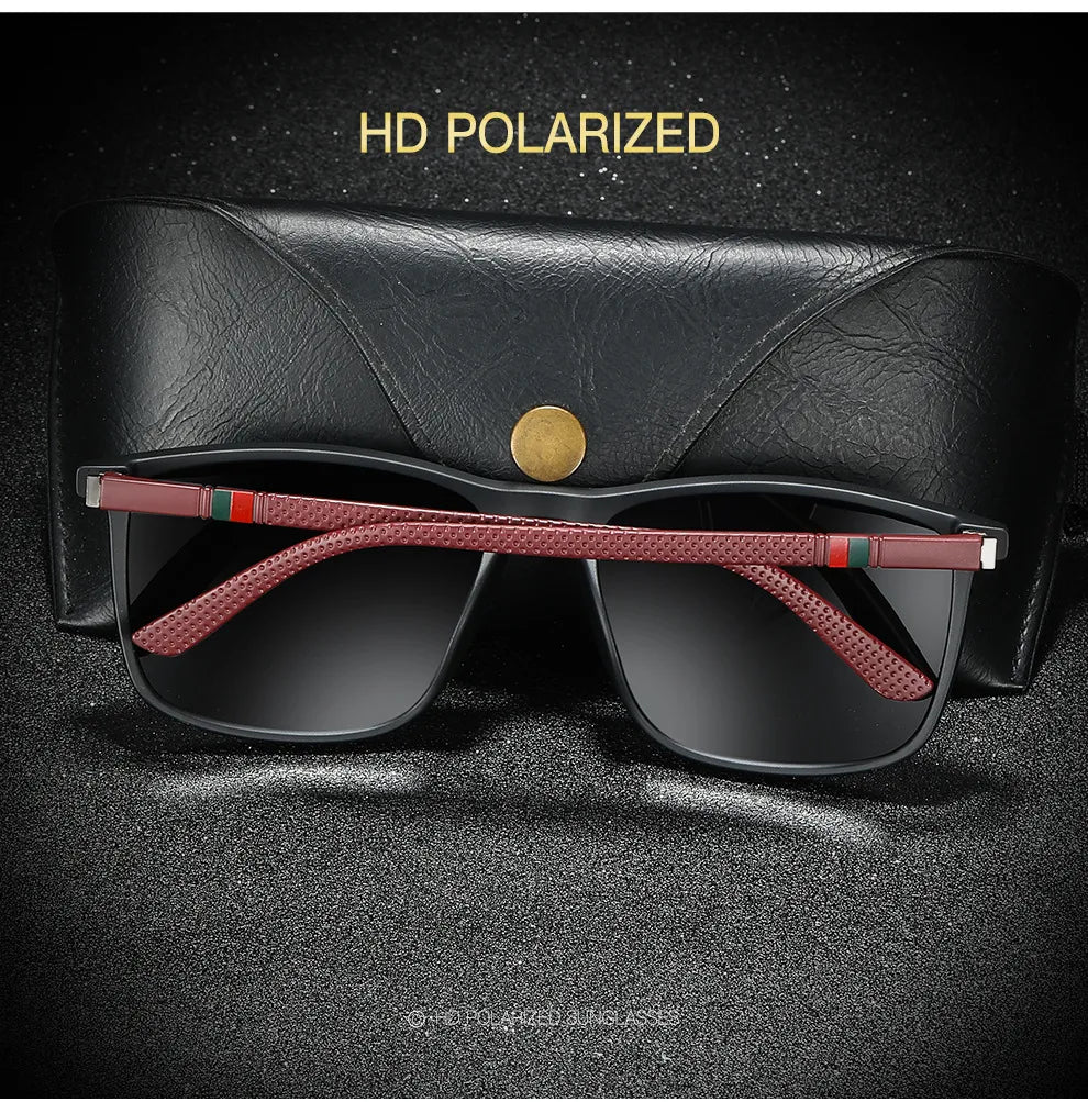 Sunglasses for Men & Women Polarized Comfortable Wear Square Sun Glasses  Light Weight Eyewear Accessory with Origina UV400