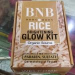 Bnb Whitening Rice Extract Bright & Glow Kit (with Box)